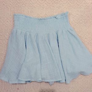 baby blue karlie skort